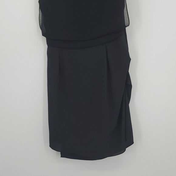 City Chic Elegant Black Asymmetrical Dress - Picture 11 of 16